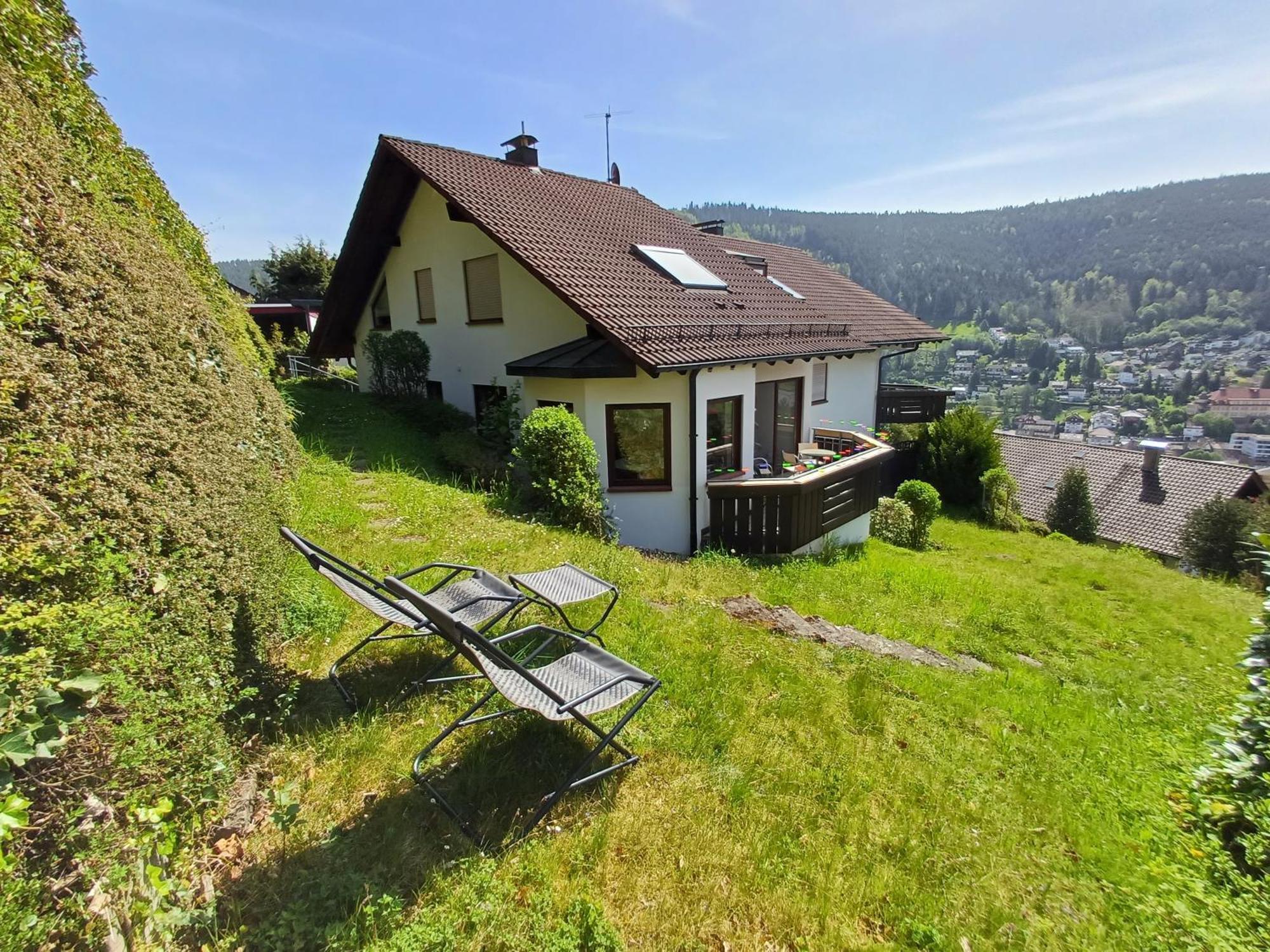 Ferienwohnung Panoramablick Bad Wildbad Buitenkant foto