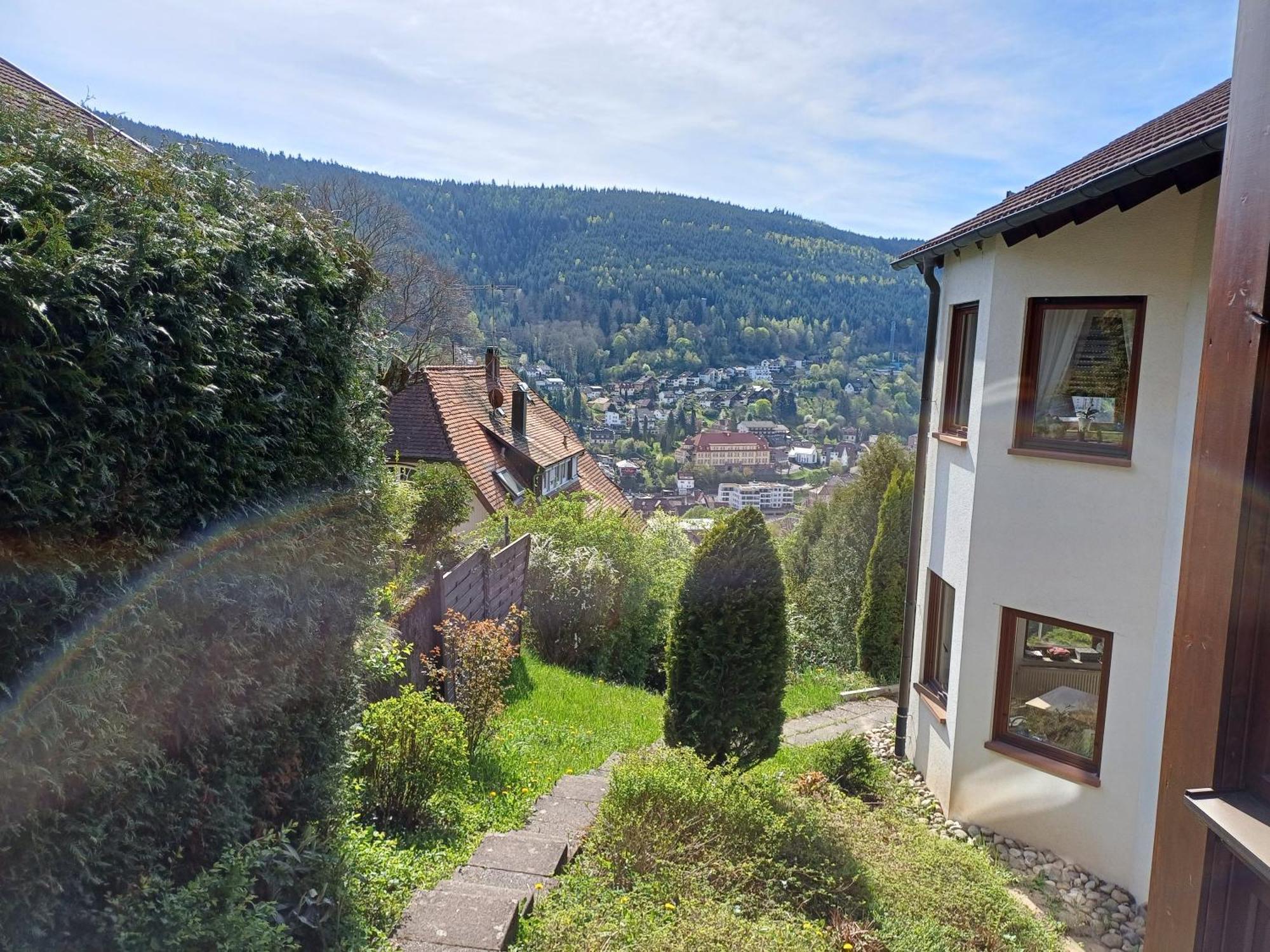Ferienwohnung Panoramablick Bad Wildbad Buitenkant foto
